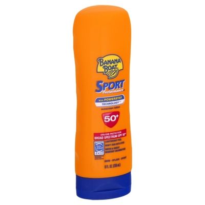 Banana Boat Sunscreen Lotion, with Powerstay Technology, Broad Spectrum SPF 50+