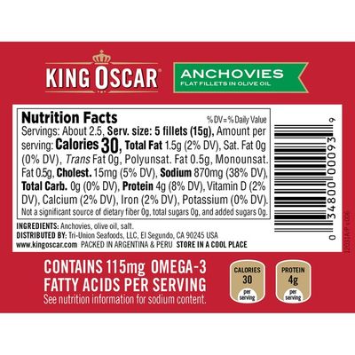 King Oscar Anchovies