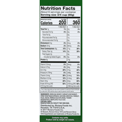Ronzoni SuperGreens Rotini