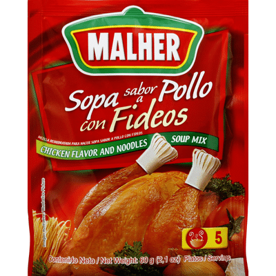Malher Soup Mix Chicken Flavor And Noodles