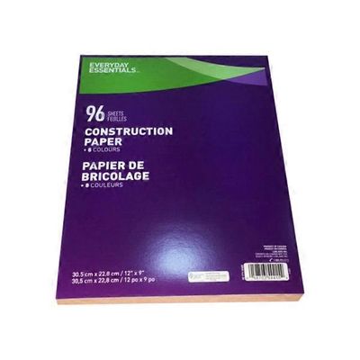Essential Everyday 96 Page Construction Paper