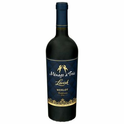 Menage a Trois Lavish Merlot Red Wine