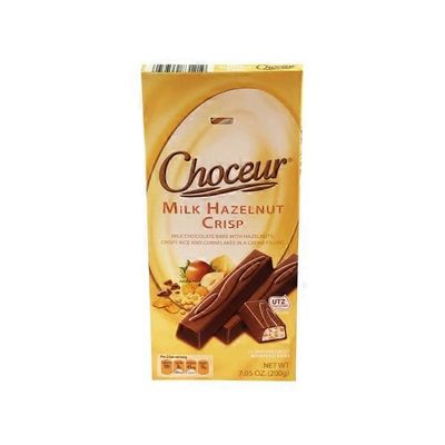 Choceur Milk Hazelnut Crisp Filled Mini Chocolate Bars