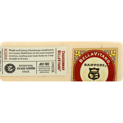 Sartori Cheese, Chardonnay Bellavitano, Reserve