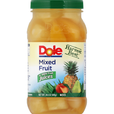 Dole Mixed Fruit, in 100% Fruit Juices