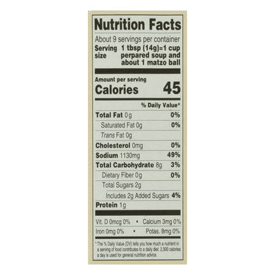 Manischewitz Matzo Ball & Soup Mix