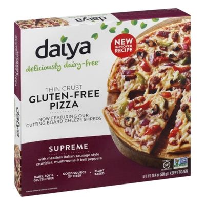 Daiya Dairy Free Supreme Gluten Free Pizza