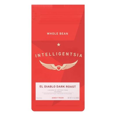 Intelligentsia Coffee Direct Trade El Diablo Dark Roast Whole Bean Coffee
