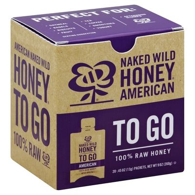 Naked Wild Honey Honey, 100% Raw, American (24 oz) - Instacart