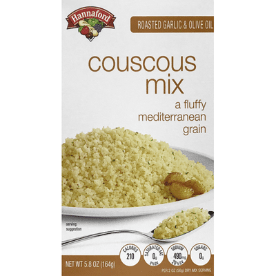 Hannaford Roasted Garlic & Olive Oil Couscous Mix