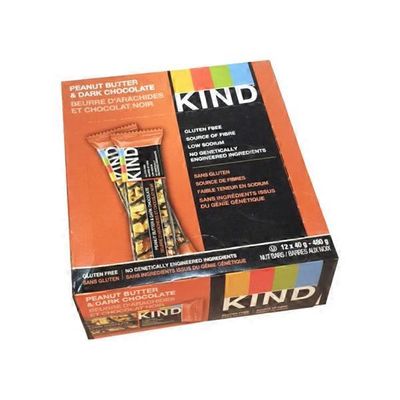 KIND Gluten-Free Bar, Peanut Butter Dark Chocolate + Protein (Case)
