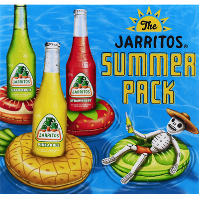 Jarritos Soda, Summer Pack, 12 Pack
