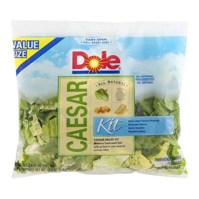 Dole All Natural Caesar Salad Kit