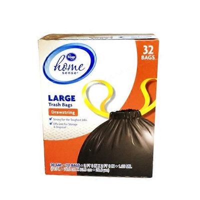 Home Sense Drawstring Large Trash Bags