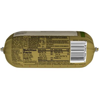 Jimmy Dean Premium All-Natural Pork Sausage Roll, 16 oz.
