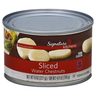 Signature Kitchens Sliced Water Chestnuts In Water