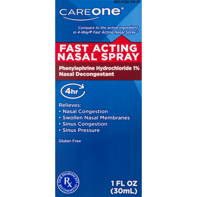 fast acting nasal spray