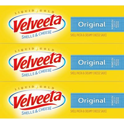 Kraft Velveeta Shells & Cheese Original Shell Pasta & Cheese Sauce Meal
