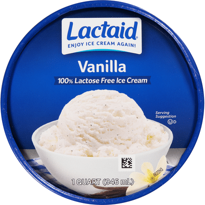 Lactaid Vanilla Ice Cream