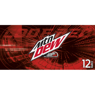 Mtn Dew Soda Code Red 12 Pack 12 Fl Oz Instacart