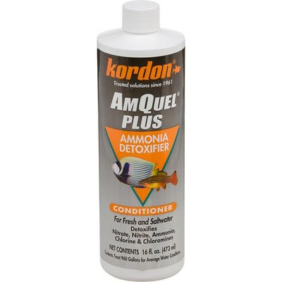 Kordon Amquel Plus Ammonia Detoxifier Conditioner For Fresh & Saltwater