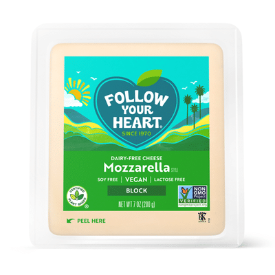 Follow Your Heart Dairy-Free Mozzarella Blocks