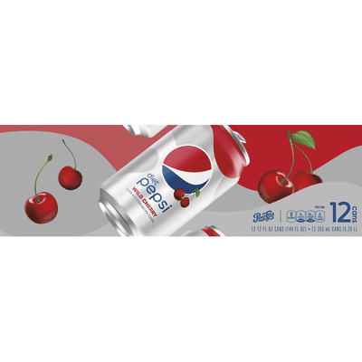 Pepsi Soda, Diet, Wild Cherry