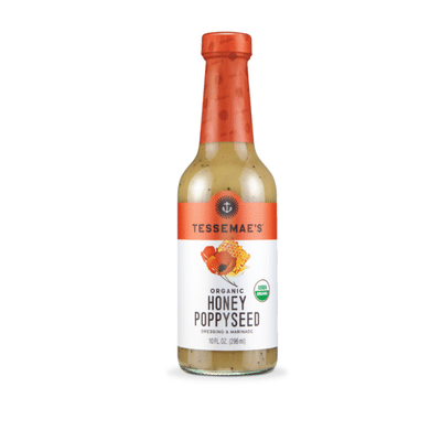 Tessemae's All Natural Organic Honey Poppyseed Dressing & Marinade