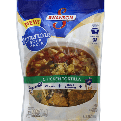 Swanson S Soup Mix Chicken Tortilla 6 58 Oz Instacart