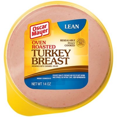 Oscar Mayer Cold Cuts Lean Oven Roasted Turkey Breast Cold Cuts (14 oz ...