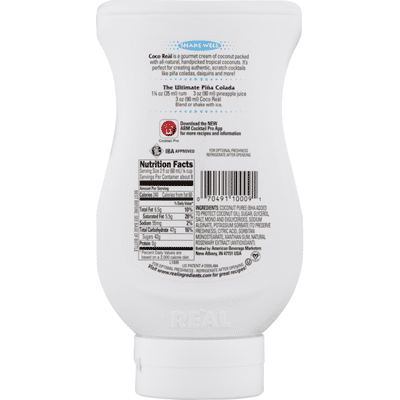 Coco Reàl Gourmet Cream of Coconut