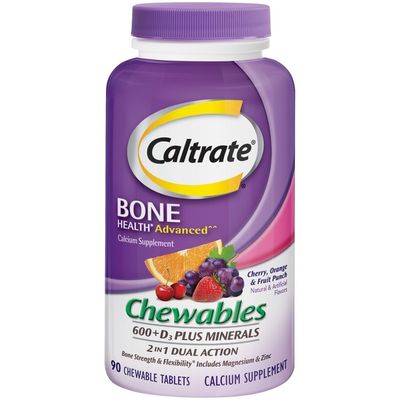 Caltrate Bone Health 600+D3 Plus Minerals Chewables, Bone Health 600+D3 Plus Minerals Chewables