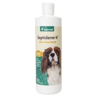 Green Tree Septiderm-V Skin Care Bath for Dogs & Cats with Problem Skin