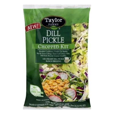 Taylor Farms Dill Pickle Chopped Salad Kit