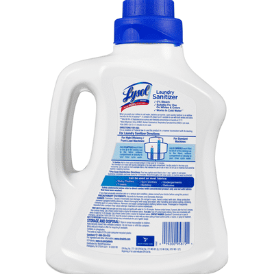 Lysol Laundry Sanitizer Crisp Linen Scent 90 Oz Instacart