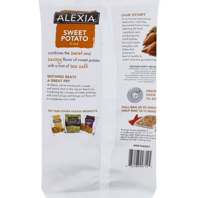 Alexia Fries, Sweet Potato