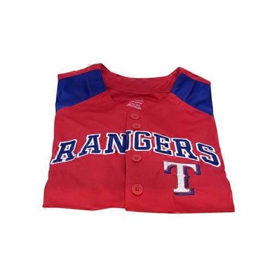 MLB Texas Rangers Boys Jersey Top