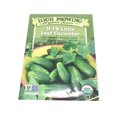 High Mowing Organic Seeds O.Little Leaf Cucumber Seeds