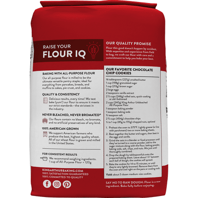 King Arthur Baking All-Purpose Flour, Unbleached
