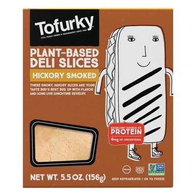 Tofurky Deli Slices, Plant-Based, Hickory Smoked