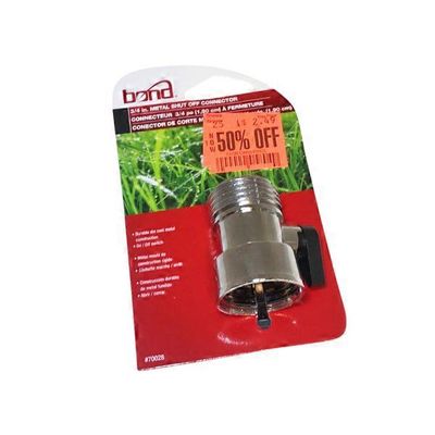 Bond 3/4" Shut Off Connector