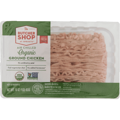 The Butcher Shop Organic Ground Chicken