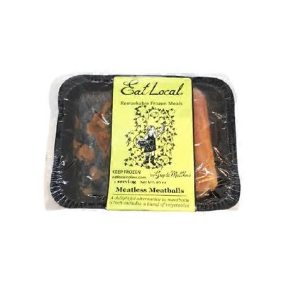 Eat Local Meatless Meatballs