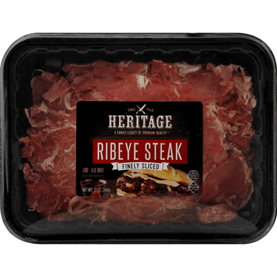 Heritage Finely Sliced Ribeye Steak