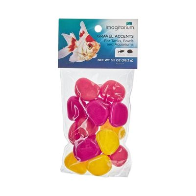 Imagitarium Red Stone Aquarium Accent Gravel