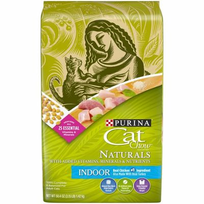 Purina Cat Chow Hairball, Healthy Weight, Indoor, Natural Dry Cat Food, Naturals Indoor