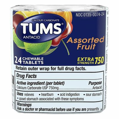 Tums Antacid Chewable Extra Strength Tablets, Antacid Chewable Extra Strength Tablets