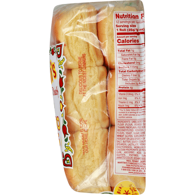 Martins Potato Rolls, Dinner