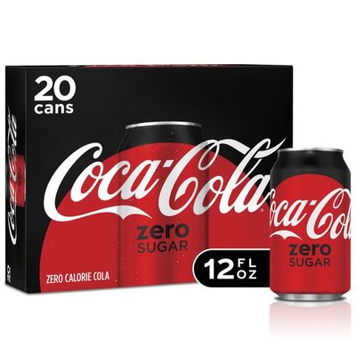 Coca Cola Zero Sugar Diet Soda Soft Drink