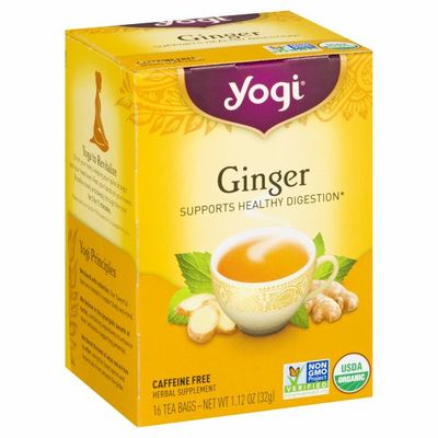 Yogi Tea Herbal Tea, Ginger Tea, Supports Healthy Digestion